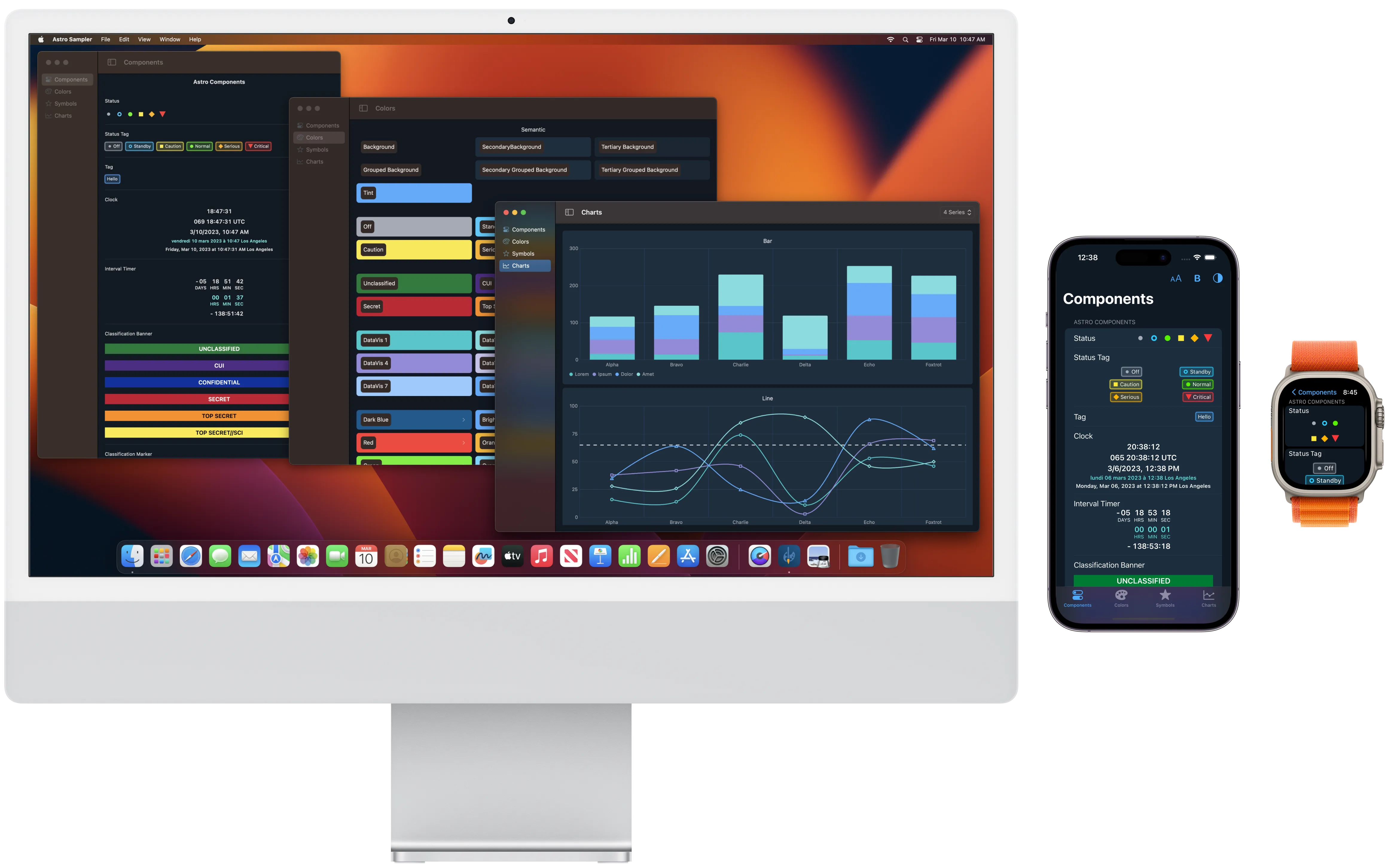 Astro Sampler App on Mac, iPhone, and Apple Watch